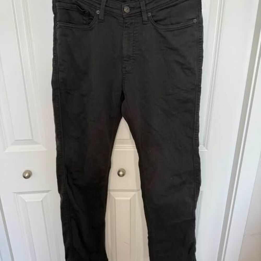 DU/ER Black Pants straight fit 32x32